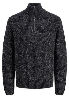 Imagen del producto de Jersey de punto para hombre Jack & Jones, con cremallera frontal