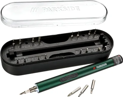 Produktbild von PARKSIDE® Elektrischer Präzisionsschraubendreher »PEPS 3 A1«, mit 20 Bits