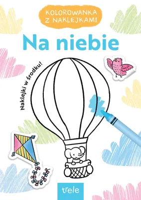 Zdjęcie produktu dla Kolorowanka dla dzieci z naklejkami