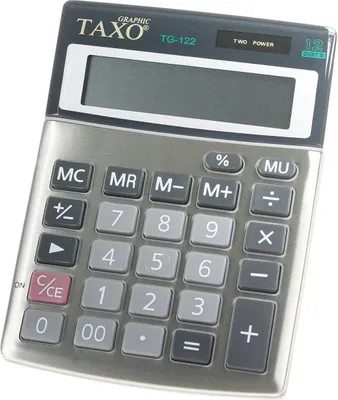Image de Taxo TG-122 Calculatrice de bureau à 12 chiffres