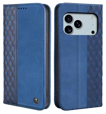 Zdjęcie produktu dla Etui typu flip z ekologicznej skóry do iPhone'a 17 Pro