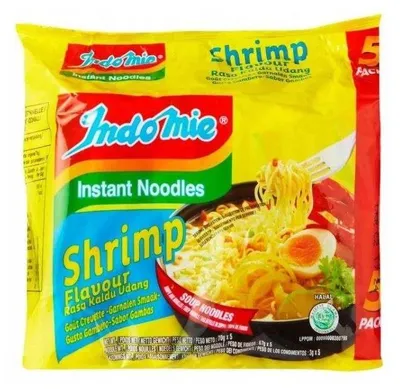 Image de INDOMIE Crevettes instantanées 5x70g