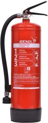 Produktbild von Jockel WN6LJM 21 - fluorfreier Dauerdruck-Wasser-Feuerlöscher, 6L, EN3, 21A = 6LE, inkl. Prüfplakette