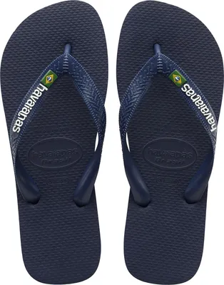 Produktbild von Havaianas Flip-Flops mit Brasil Logo Design, Farbe Weiß