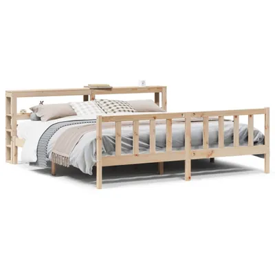 Produktbild von vidaXL Massivholzbett ohne Matratze 180x200 Kiefernholz