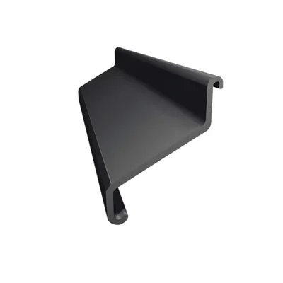Produktbild von Renoplast Aluminium Traufprofil K30 Keramikboden, Verbinder, Graphit