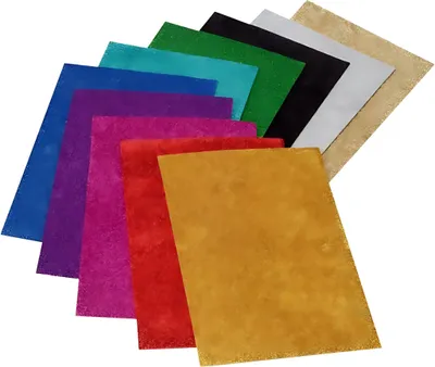 Produktbild von Moosgummi CreaSoft Glitter Sortiment 2 20 x 30 x 02 cm 10 Farben