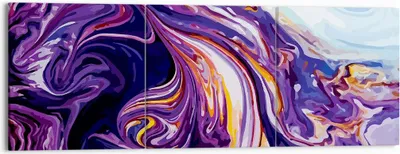 Produktbild von Bild auf Leinwand - Leinwandbild - Abstraktion modern - 150x50cm - Wand Bild - Wanddeko - Leinwanddruck - Bilder - Kunstdruck - Wanddekoration - Leinwand bilder - Wandkunst - CA150x50-4084