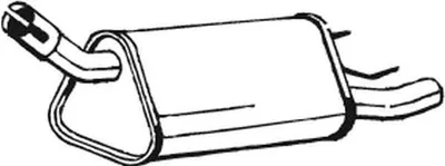 Produktbild von Bosal Endschalldämpfer  185-339