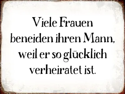 Produktbild von vianmo Holzschild 30x40 cm viele Frauen beneiden ihren Mann