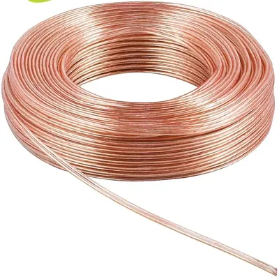 Obrázok produktu pre Goobay 67724, Meďou potiahnutý hliník (CCA), 25 m, Priehľadná