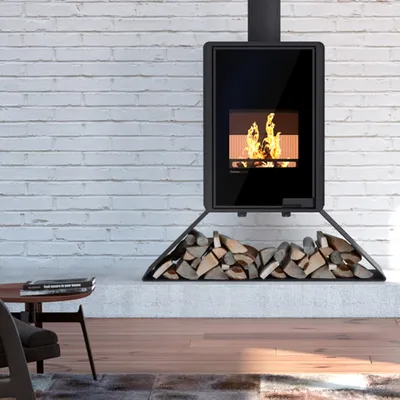 Produktbild von HS FLAMINGO Kaminofen DELUXE SENAI - schwarz