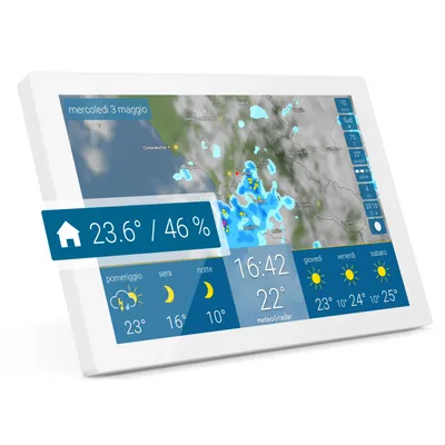 Immagine prodotto di meteo & radar home 3 - la nuova generazione di stazione meteo wireless con funzioni aggiuntive