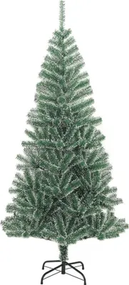 Produktbild von vidaXL Künstlicher Weihnachtsbaum Beschneit Grün 240 cm