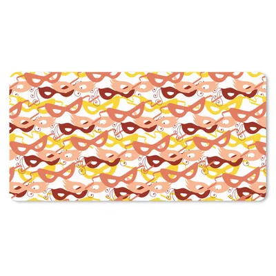 Produktbild von MuchoWow® Mauspad Mousepad Maske - Muster - Karneval 60x30 cm - Mousepads - Maus Mat - Pad - Mausunterlage - Nachhaltig
