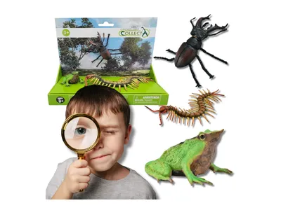 Obrázok produktu pre Collecta Sada figúrok hmyzu, figúrky zvieratiek 3+