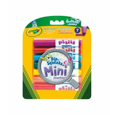 Produktbild von Crayola 8337, 7 Farben, Mehrfarbig, Mehrfarbig, Rund, Vereinigte Staaten, 3 Jahr(e)