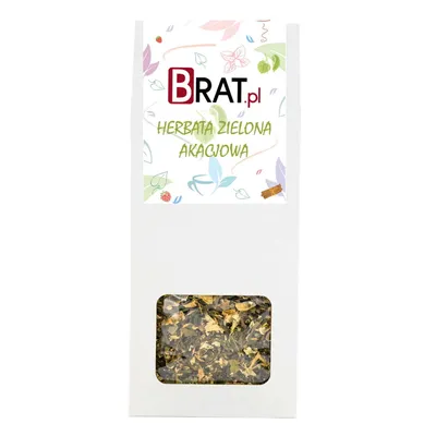 Obrázok produktu pre Agátový zelený čaj 50g Brat.pl
