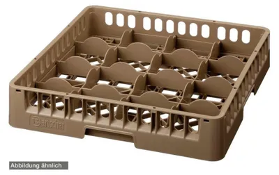 Obrázok produktu pre Sklenený regál Bartscher STL, 16 priehradiek, DxŠxV: 0x0x0 cm; 5321