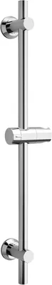 Zdjęcie produktu dla Drążek prysznicowy 70 cm, stal nierdzewna, chromowany, regulowany uchwyt, do łazienki