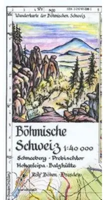 Immagine prodotto di Böhmische Schweiz 1:40000