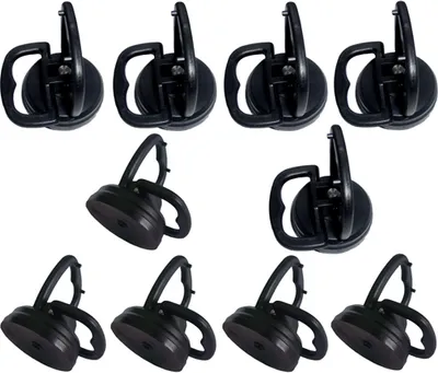 Image de 10 x ventouses à une main Ventouse pour verre Ventouse en caoutchouc pour miroir Carreaux etc. 115 mm