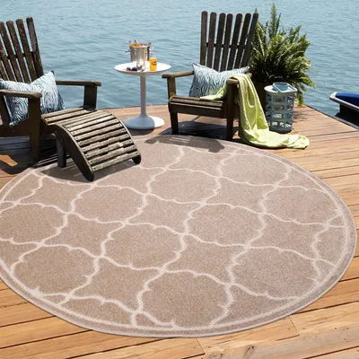 Produktbild von Teppich BERLIN 9003 BEIGE 200x200 RUND
