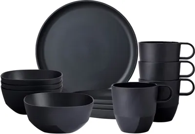 Zdjęcie produktu dla Mepal SILUETA zestaw śniadaniowy 12-częściowy Nordic Black