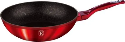 Obrázek produktu pro Berlinger Haus žulový wok 28cm linka Burgundy 8634