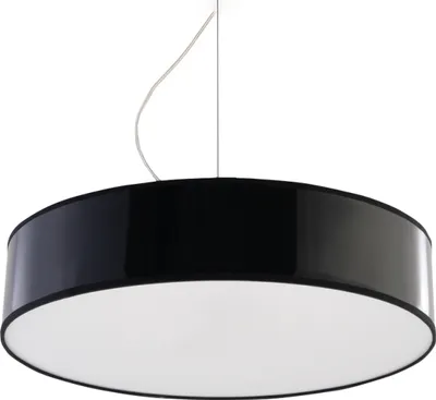Produktbild von Hängeleuchte ARENA 45 schwarz 3xE27 15W PVC 111x45x45cm Sollux Lighting
