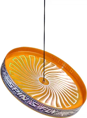 Produktbild von Eureka Jonglierfrisbee Spielzeug - Spin & Fly - orange - Geschicklichkeit