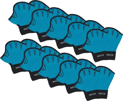 Produktbild von Beco 10 Paar Aqua Neoprenhandschuhe S, türkis - offen