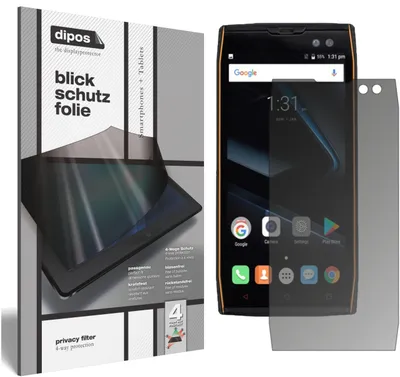 Produktbild von Schutzfolie für Doogee S50 Blickschutzfolie matt Folie Display Schutz dipos