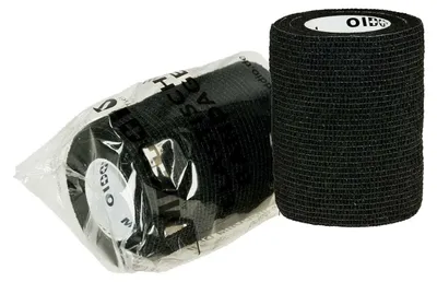 1 Haftbandage Fixierbinde 7,5 cm x 4,5 m schwarz