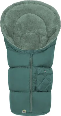 Produktbild von Odenwälder Fußsäckchen Gino für Babyschalen, Farbe:573 Cozy green