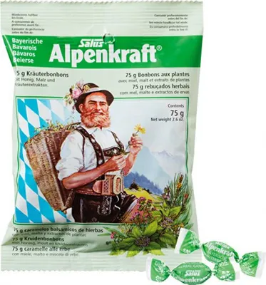 Obrázek produktu pro Alpenkraft - Bylinné bonbony 75 g
