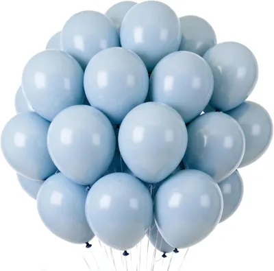Obrázok produktu pre Latexové balóniky 10 palcov, 100 kusov, modrá, párty dekorácia
