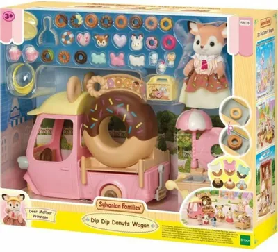 Image de Sylvanian Families 5808 Chariot à beignets Dip Dip