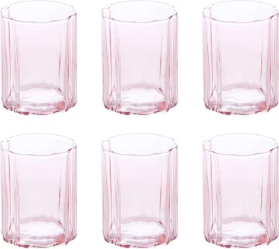 Produktbild von 6er-set rosa becher - Atmosphera créateur d'intérieur