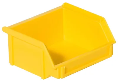 Produktbild von Warmbier IDP-STAT-Sichtlagerkasten, ESD, 95 x 100 x 50 mm, gelb 5321.Y.6
