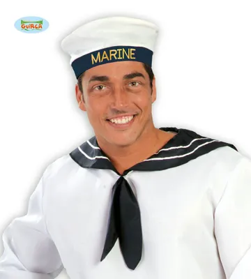 Immagine prodotto di Berretto da capitano marinaio costume di carnevale accessorio marinaio cappello eleganza, colore: bianco