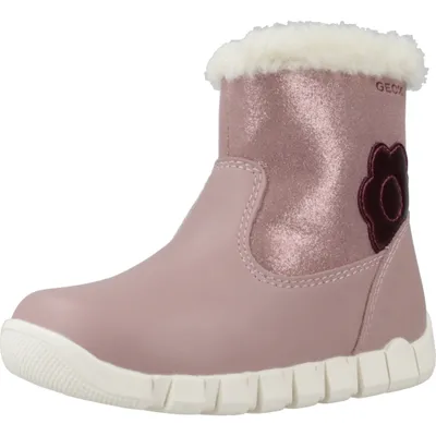 Produktbild von Geox Baby B Iupidoo Girl Ankle Boots Antique Rose/Prune 24_Eu