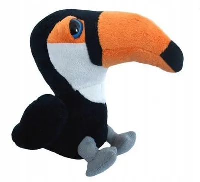 Produktbild von Beppe Tukan Plüschtier Vogel 18 cm realistisch