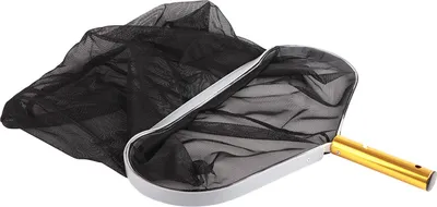 Immagine prodotto di Rete fogliare a maglia fine per piscina, rastrello a rete, skimmer, baricentro nero per il nuoto in laghetto dei pesci