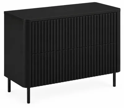 Obrázek produktu pro Skříňka do koupelny, černá, s černou deskou, s černými nohami, rozměry 80,8 x 44,2 x 65 cm, Obrázek vytvořený pomocí AI