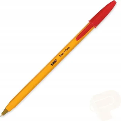 Image de BiC® 8099241 Stylo à bille Orange, 0,35 mm, encre rouge
