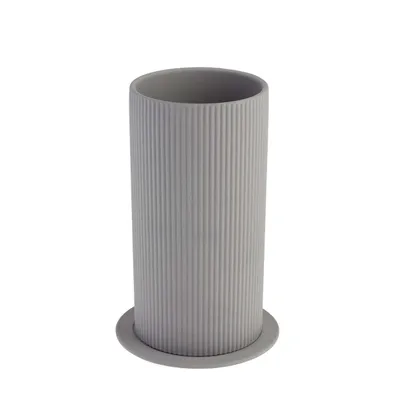 Produktbild von Storefactory Vase Ede Light Grey (23cm)