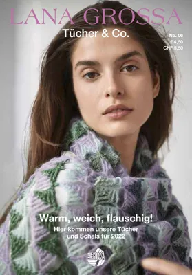 Produktbild von Lana Grossa Strickheft Tücher & Co. No. 6  