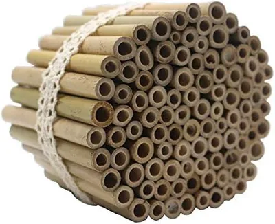Produktbild von Bambusrohre 10 cm, 200 Stück, Insektenhotel, für Garten