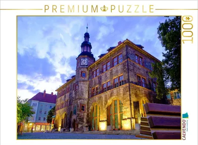Produktbild von CALVENDO Puzzle Historisches Rathaus | 1000 Teile Lege-Größe 64x48cm Foto-Puzzle für glückliche Stunden